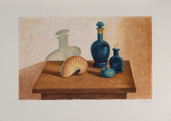 Antonio Nunziante : Composition  - Lithography - Auction GRAPHICS, MULTIPLES AND EDITIONS - Galleria Pananti Casa d'Aste