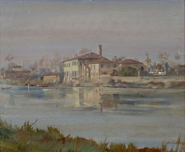 Ugo Vittore Bartolini - Casa sul fiume