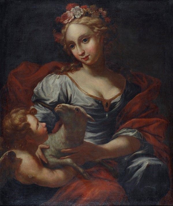 Anonimo, XVIII Sec. - Sant'agnese