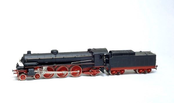 Locomotiva  a vapore con tender - 11224 Rivarossi