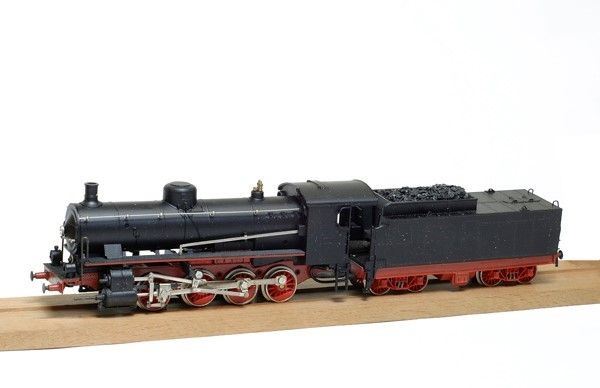 Locomotiva a vapore  1-4-0 Gr 740 FS serie Rossa L 740/R  1957 Rivarossi