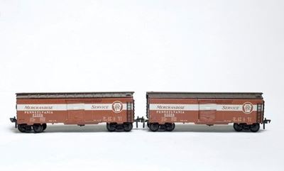 Due Carri Merci Merchandise Service Pennsylvania 83204 Mod. 1427 Fleischmann