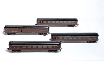 Quattro Carrozze Pennsylvania 3940 Mod. 1420 Fleischmann (danni)