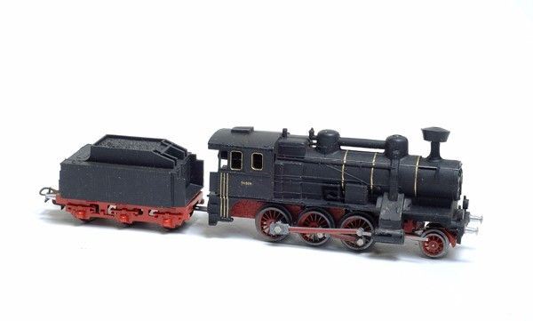 Locomotiva e vapore con tender  mod. 54024