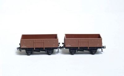 Due Carri Merci Sponde Basse Mod B486865 Hornby Dublo