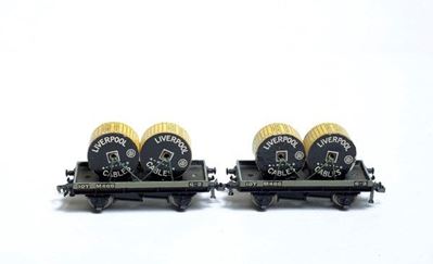 Due Carri Piani Portacavi Mod. M 486 Hornby Dublo