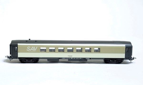 Carrozza Passeggeri Sav Speciale Audio Visuelle Mod 309223 Lima