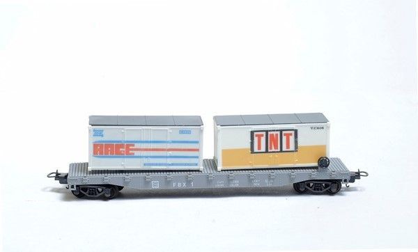 Carro merci porta container TNT - Race mod 302865  - Auction C'ERA UNA VOLTA - Galleria Pananti Casa d'Aste