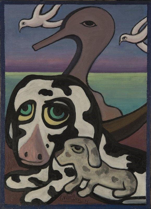 Giuseppe Viviani - Cani e stampi