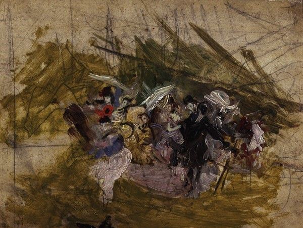 Giovanni Boldini - Carnevale (in Giardino)