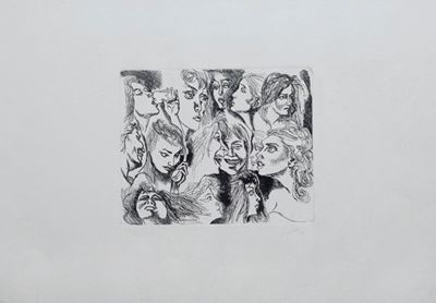 Quattordici Volti Femminili