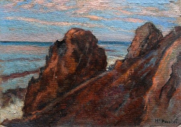 Mario Puccini - Scogli a Antignano