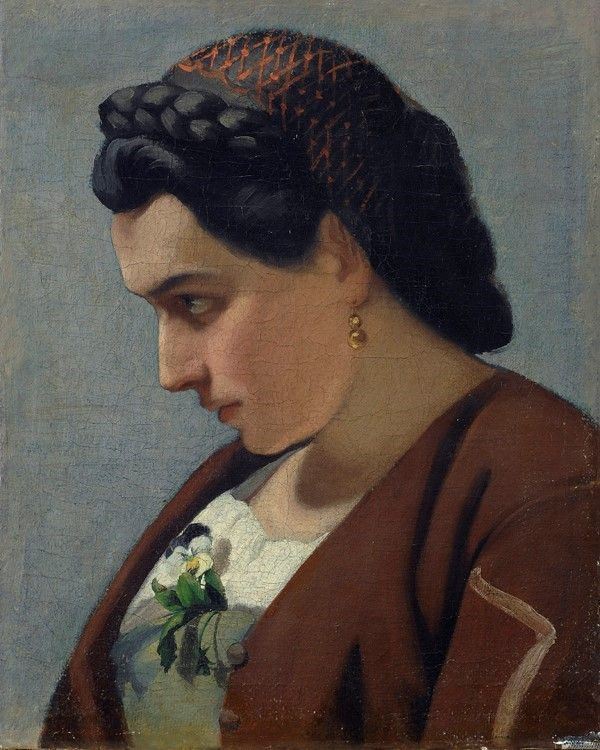 Giuseppe Abbati - Donna Innamorata