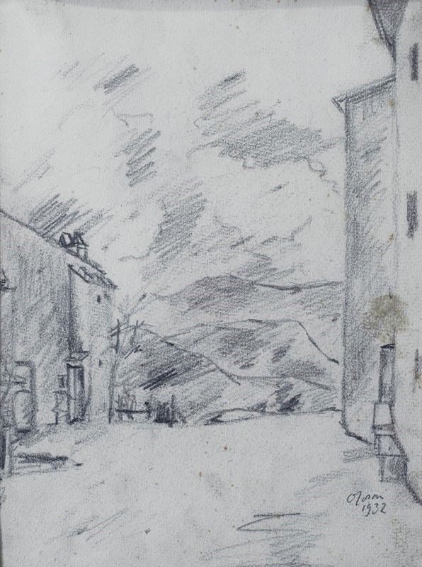 Ottone Rosai - Strada di Campagna