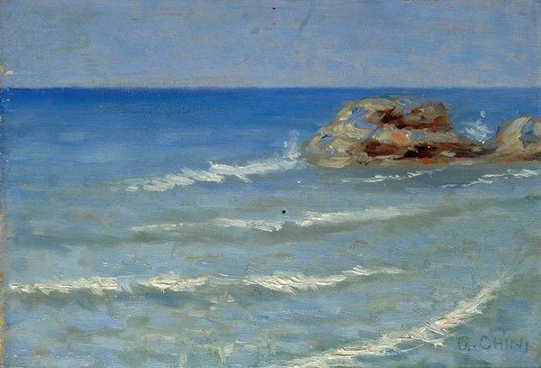 Galileo Chini - Marina Livornese
