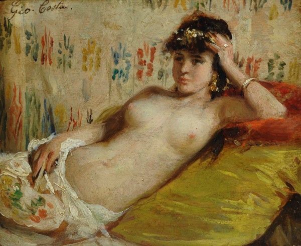 Giovanni Costa - Nudo disteso