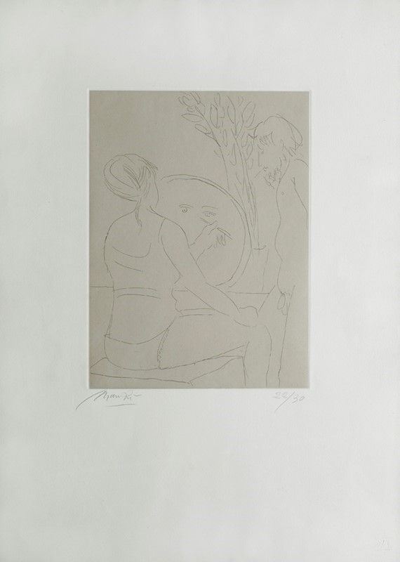 Giacomo Manzù - La Pittrice