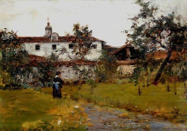 Clemente Pugli&#233;se L&#232;vi - Tramonto in campagna