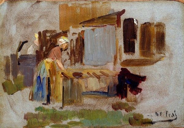 Alessandro Milesi - Lavandaia