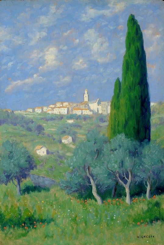 Willem Welters - Paesaggio toscano