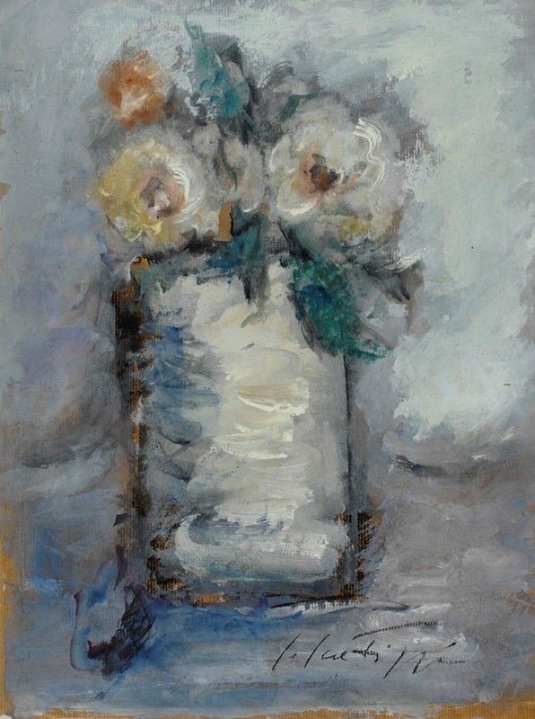 Sergio Scatizzi - Vaso con fiori