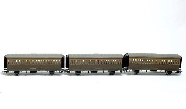 Tre Carrozze II Classe F.s. Tipo Mod. 58486 Rivarossi