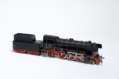 Locomotiva a Vapore Mod da 800 23014 con Tender Mod Da809 Marklin