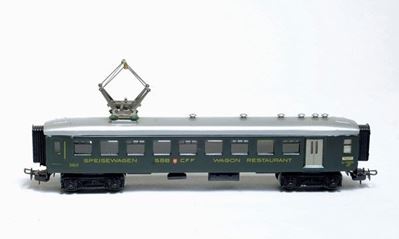 Vagone Ristorante Sbb Cff Mod. 348/2 Marklin