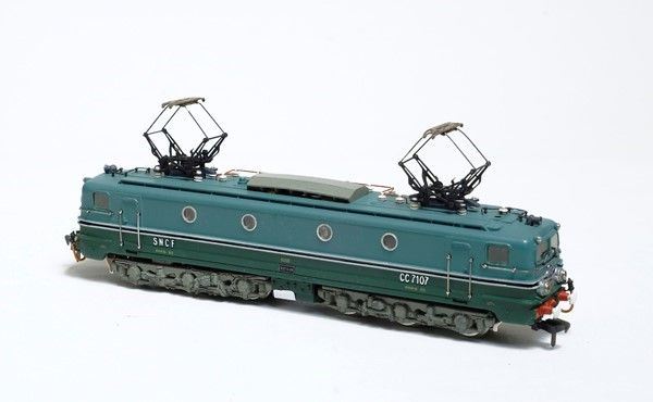 Locomotore Elettrico Cc7107 Snfc "mistral" Pocher