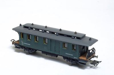 Vagone Postale Tedesco Suddeutsche Eisenbhan 1364 Mod 221 Pocher
