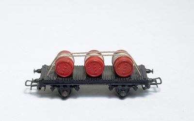 Carro Trasporto Fusti Olio Pesante Art. 162 Anno 1954 Pocher