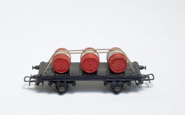 Carro trasporto fusti olio pesante art. 162 anno 1954  Pocher