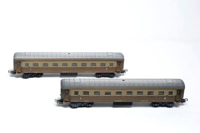 Due Carrozze Passeggeri F:s: Mod. Ab 201 1955 Pocher