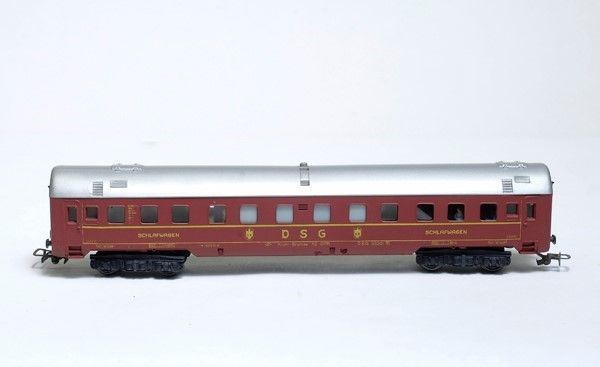 Carrozza letti Schafwagen Knorr Bremse   DSG 33201 Pocher