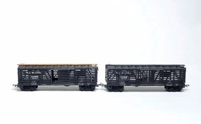 Due Carri Merci Rio Grande D & Rgw 64127 Mod 062 Tempo