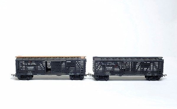 Due Carri Merci Rio Grande D & Rgw 64127 Mod 062 Tempo