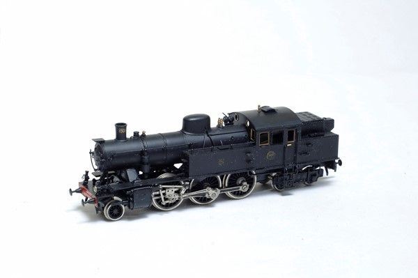 Locomotiva a vapore in ottone mod SJ 264  - Auction C'ERA UNA VOLTA - Galleria Pananti Casa d'Aste