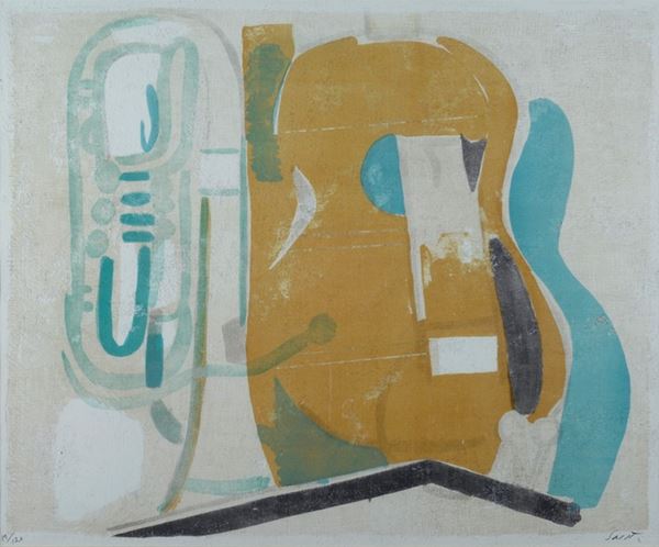 Bruno Saetti - Without title