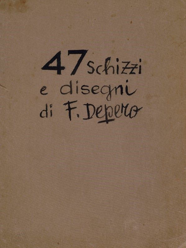 Fortunato Depero - Tavole (studio Preliminare)