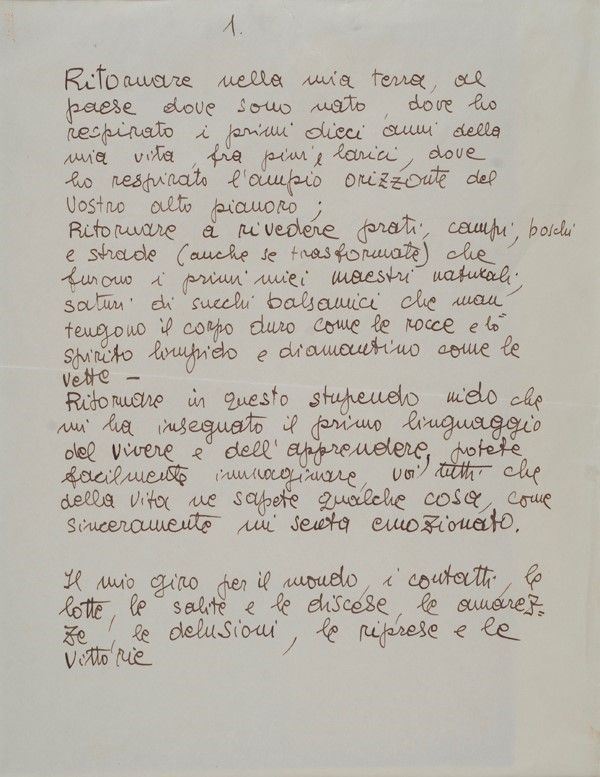 Fortunato Depero - ..ritornare nella Mia Terra
