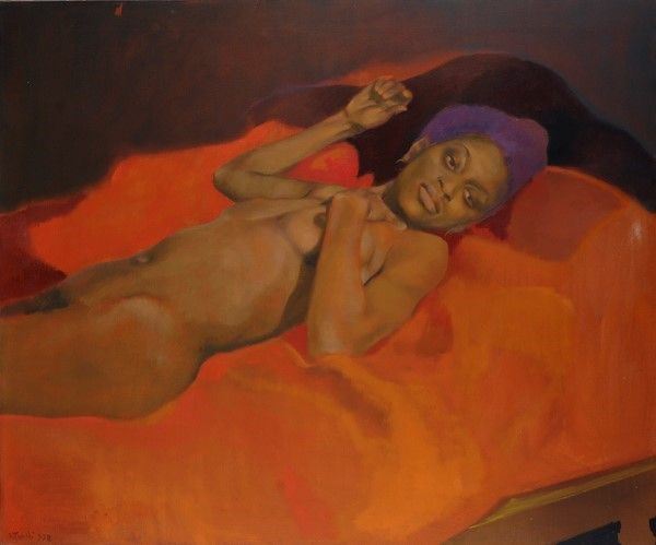 Ugo Attardi - Nudo Disteso