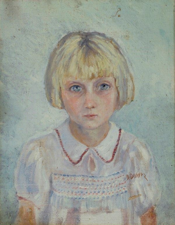 D. Donez - Ritratto di bambina