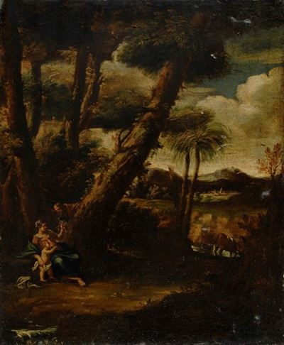 Il Riposo Durante la Fuga in Egitto