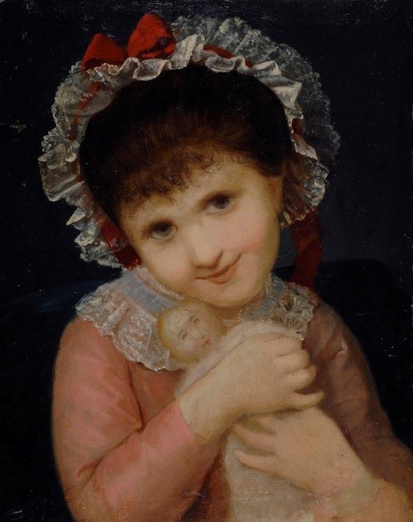 Anonimo, XIX sec. - Bambina