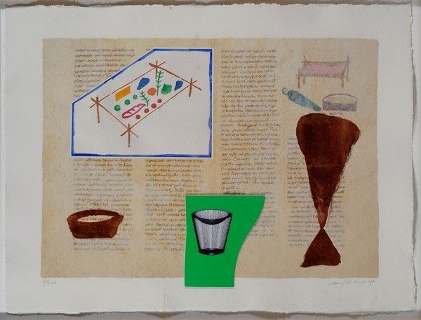 Mimmo Paladino : Senza titolo  (2003)  - Serigrafia - Auction Autori del XIX e XX sec. - I - Galleria Pananti Casa d'Aste