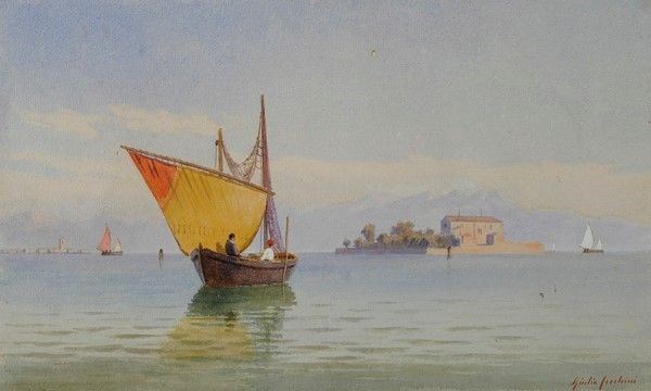 Giulio Cecchini Pichard - Pescatori