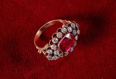 Anello in Argento 7 Brillanti