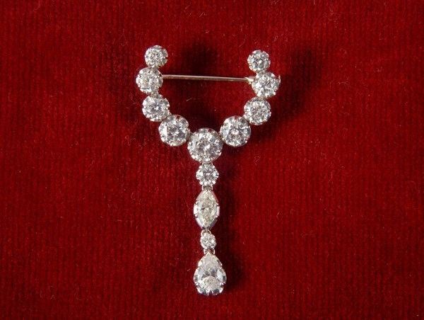 Spilla con brillanti
