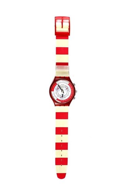 Swatch Chrono Navy Berry 1991
