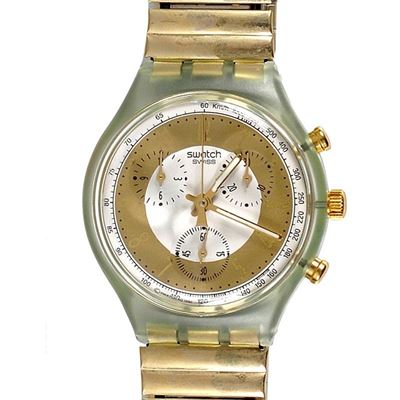 Swatch Chrono Golden Globe 1993